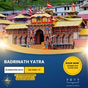 Badrinath tour package from haridwar dehradun rishikesh